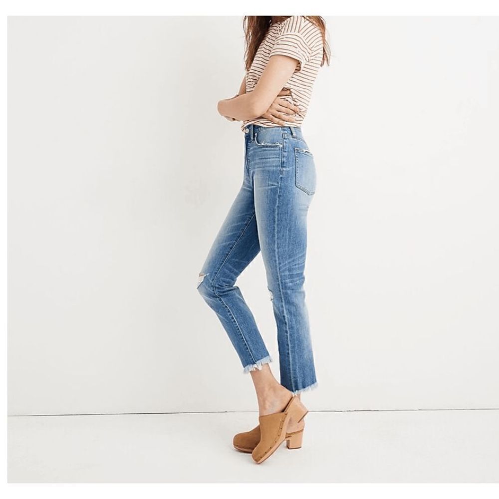 Madewell The Perfect Vintage Jean in Parnell Wash: Comfort Stretch Edition 27 - Picture 3 of 12